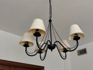 Lámpara de techo 5 luces