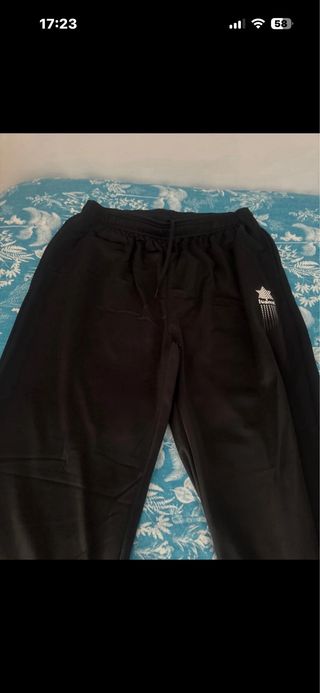 Conjunto chándal hombre azul y negro luanvi