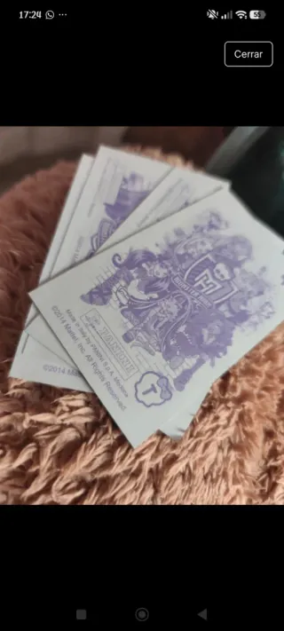 Cromos Monster High Panini