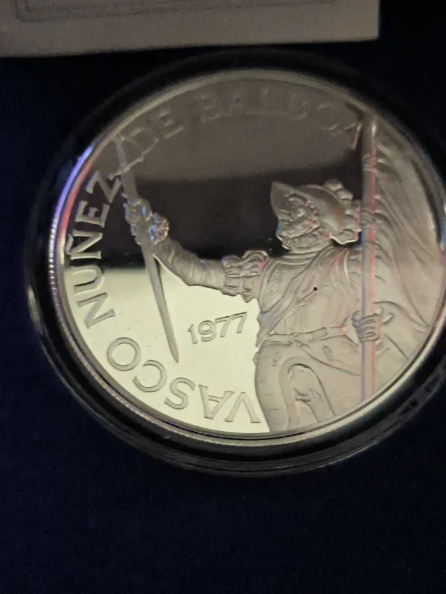 Moneda 20 Balboas Panamá 1978 y 1977 ( Dos )