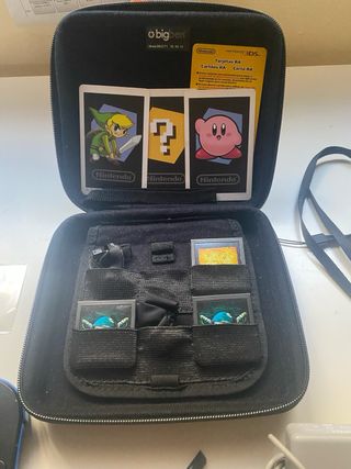 Nintendo 2DS Nero/Blu Yo Kai Watch +Fondina+MKart