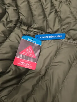 Chaqueta Columbia Omni-Heat Verde Talla XL