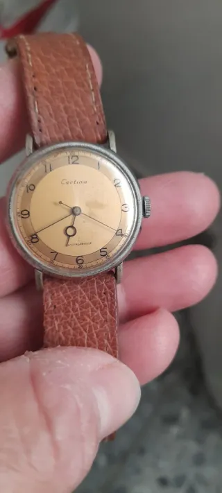 Reloj Certina Correa Marrón