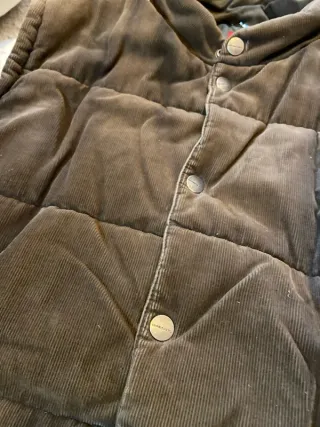 Chaleco Esprit Pana Acolchado Marrón XL