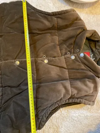 Chaleco Esprit Pana Acolchado Marrón XL