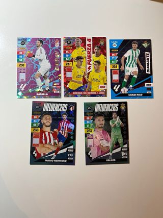Cartas Adrenalyn LaLiga 2022/23