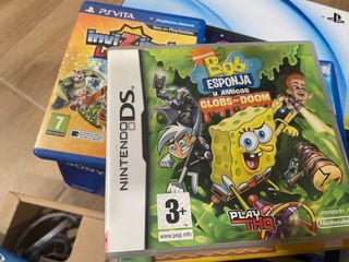 Bob Esponja y Amigos Globs of Doom DS