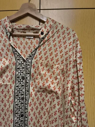 Camisa veraniega estampada