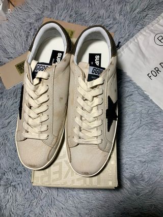 Golden Goose Sneakers Beige/Nero