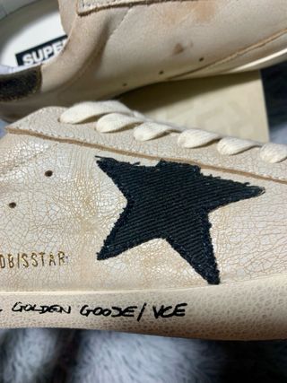 Golden Goose Sneakers Beige/Nero