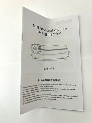 Máquina Envasar al Vacío SJT-818