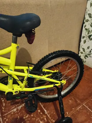 Bicicleta Montaña Amarilla