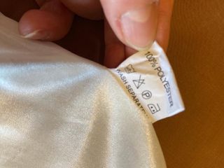 Vestido de fiesta blanco y negro