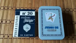 2 barajas: española y poker español