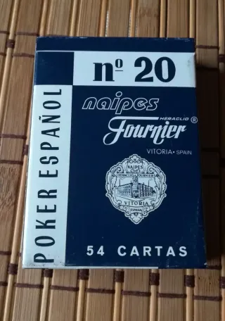 2 barajas: española y poker español