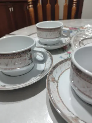 Servizio 6 tazze da tè Bavaria