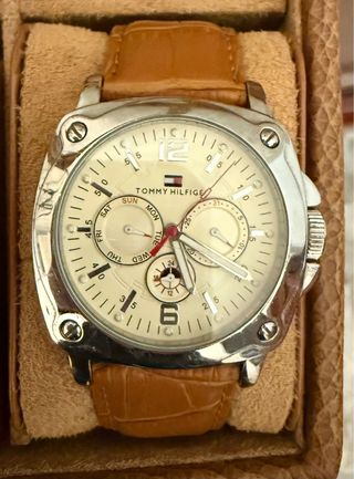Reloj Tommy Hilfiger Marrón/Plata