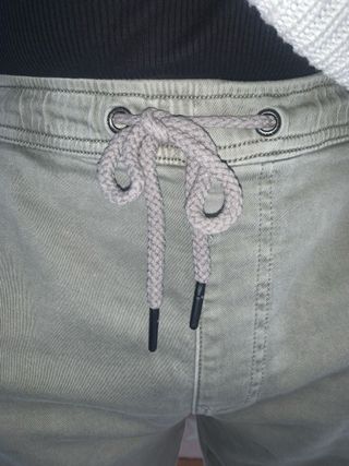 Pantalón Pull and Bear  Cargo Verde Oliva