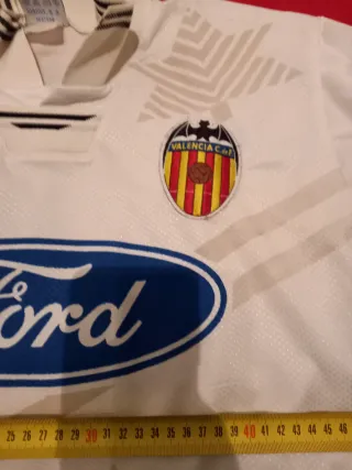 Camiseta Valencia CF Luanvi Blanca Manga larga