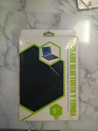 Funda con Teclado Bluetooth Negro