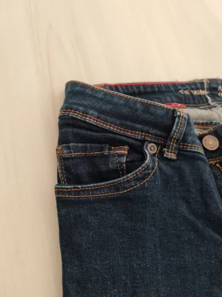 Pantalón vaquero mujer azul