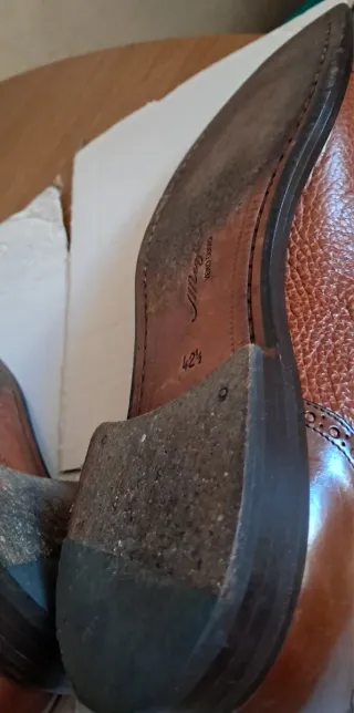 Mocasines Mezlan Camel Talla 42.5