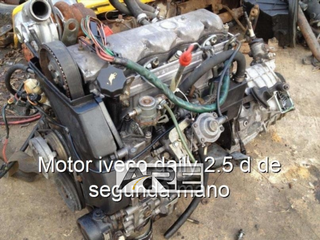 Motor iveco daily 2.5 d de segunda mano.