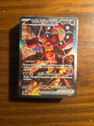 Volcanion EX Carta Pokémon 182/159