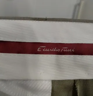 Traje Emidio Tucci Beige/Gris