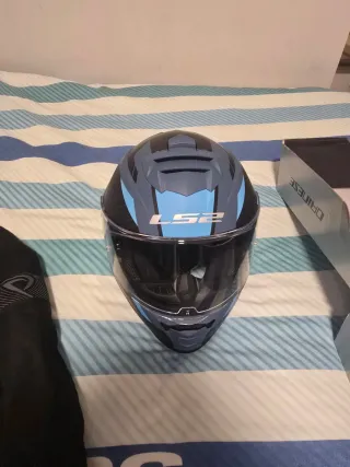 Casco Moto LS2 Storm Talla M esta casi a estrenar