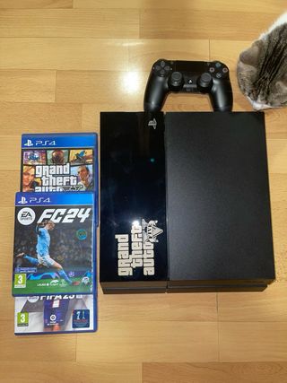 Ps4 Fat 500gb + GTA V