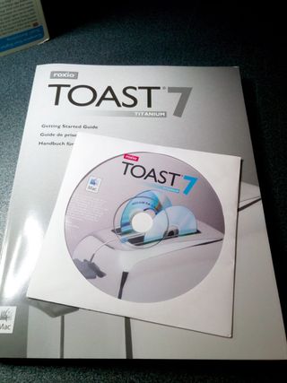 Roxio Toast 7 Titanium CD Mac