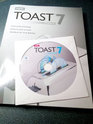 Roxio Toast 7 Titanium CD Mac
