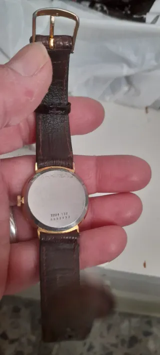 Reloj Certina Oro y Marrón