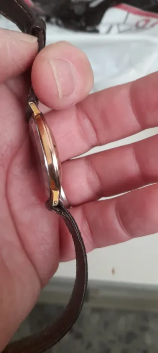 Reloj Certina Oro y Marrón