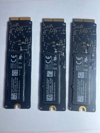 3 x Ssd 128 gb originale MacBook
