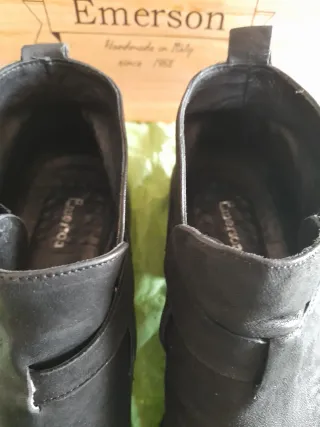 Scarponcini uomo Emerson neri