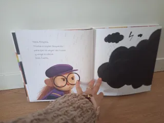 Libro infantil  Cuando estalla la tormenta