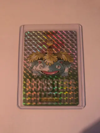 Venusaur No.003 Carta Pokémon Carddass Prism Japon