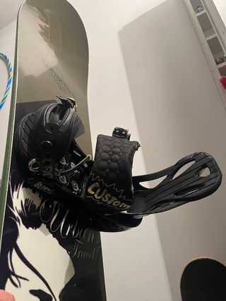 Tabla Snowboard Suburban 161 + fijaciones Burton