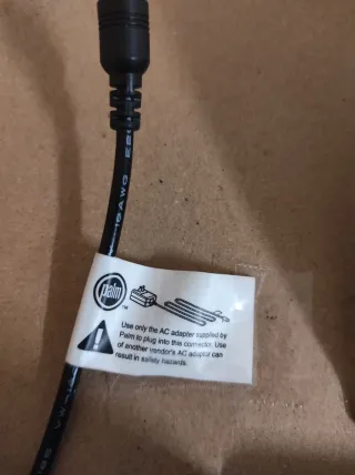 Palm Zire PDA Blanco Cargador