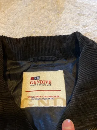 Chaqueta Harrington Pana Negra Retro Y2K 90s Gendi