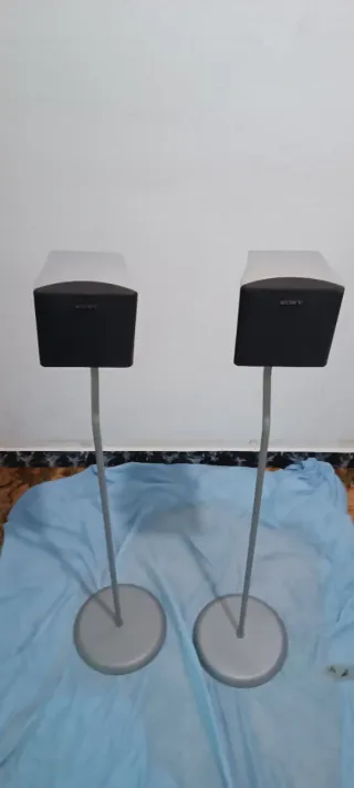 Soportes de Altavoz Grises (2 unidades)