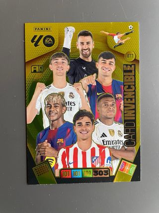 Card Invencible Panini Adrenalyn XL 2025/26