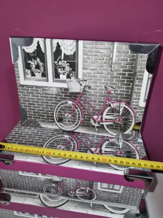 Cajas decorativas bicicleta vintage