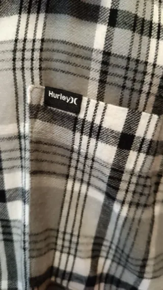 Camisa cuadros Hurley Talla M