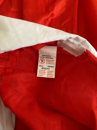 Disfraz Colegiala Tartán Talla Única