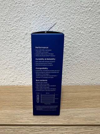 1TB SSD Portable T7 Shield Samsung