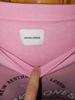 Sudadera rosa Jack & Jones