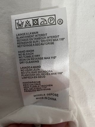 Vestido Maje Negro y Blanco estampado